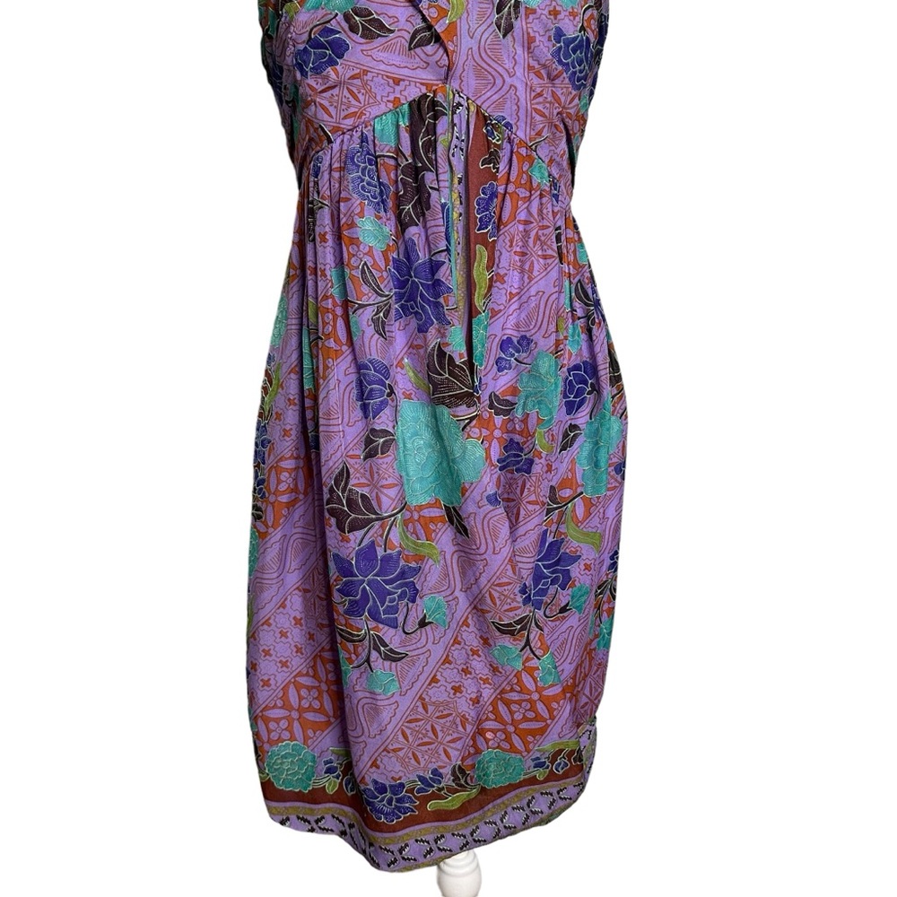 Vintage Nicole Miller Y2K Silk Bubble Dress - Picture 2 of 10